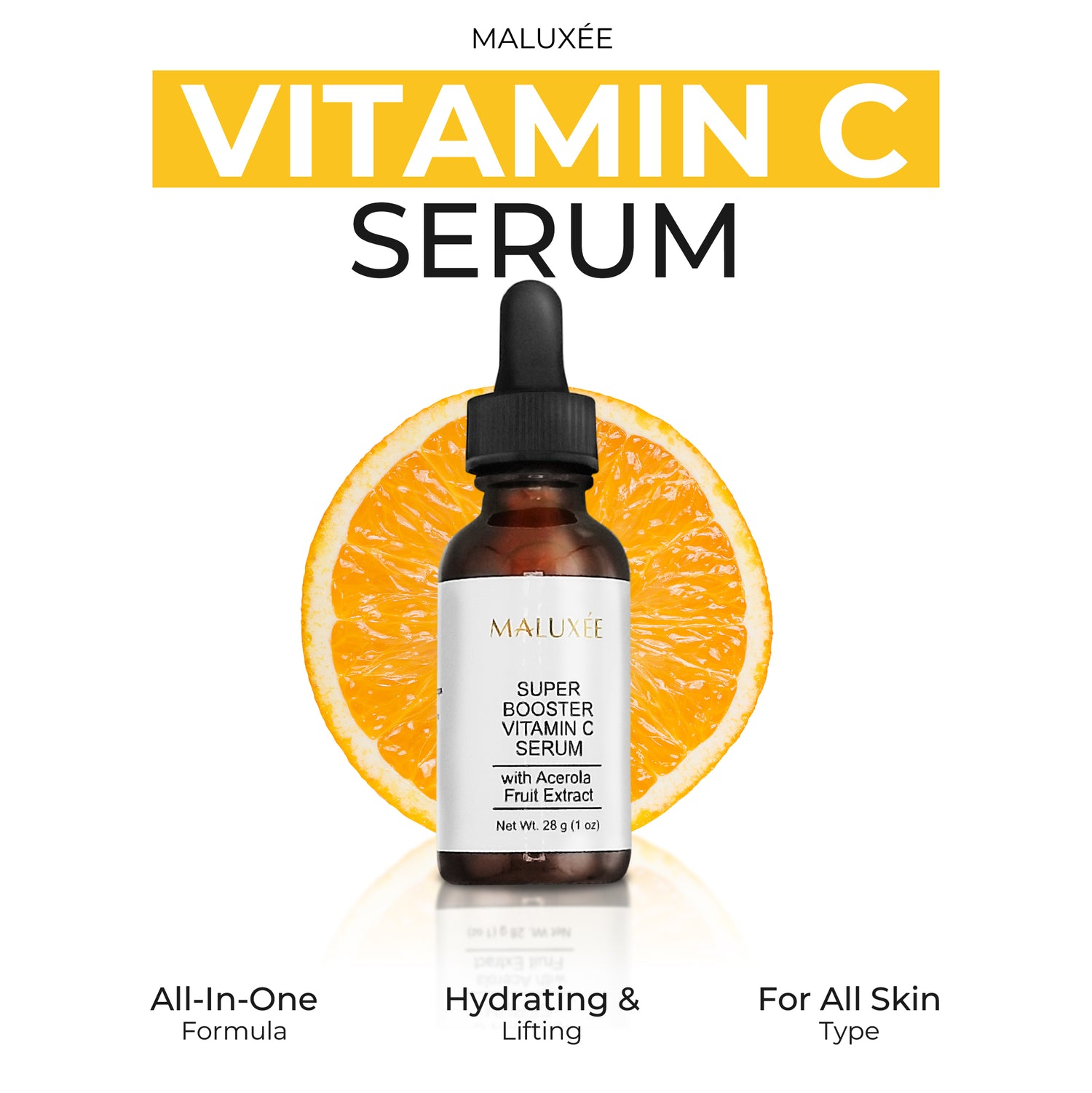 Vitamin C Serum Anti-Aging Serum For Smoothing Wrinkles & Uneven Skin